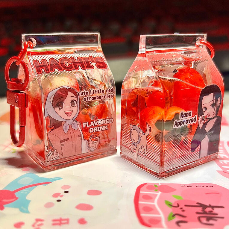 Nana's Strawberries Liquid Charm