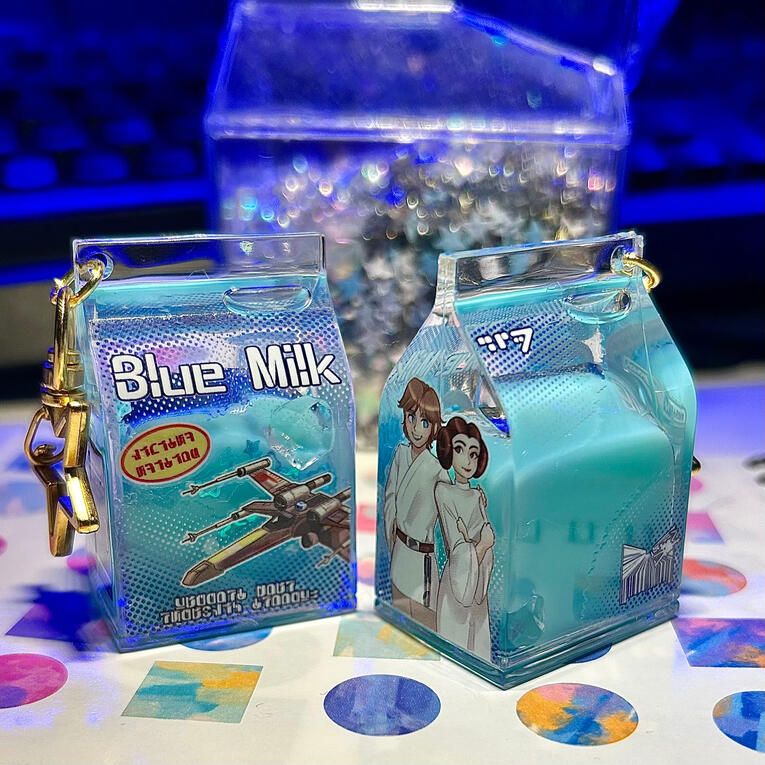 Blue Milk Liquid Charm