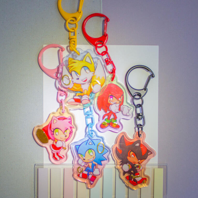 Very Fast Rodent Mini Charms