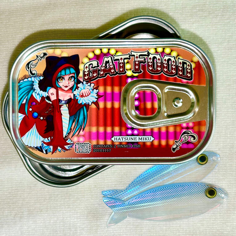 Miku Cat Food Tin