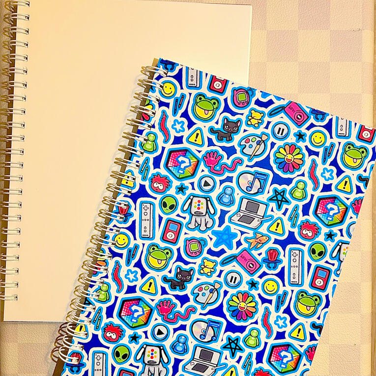 Cyberstalgia Stickerbook