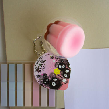 Dust Sprites Pudding Keychain