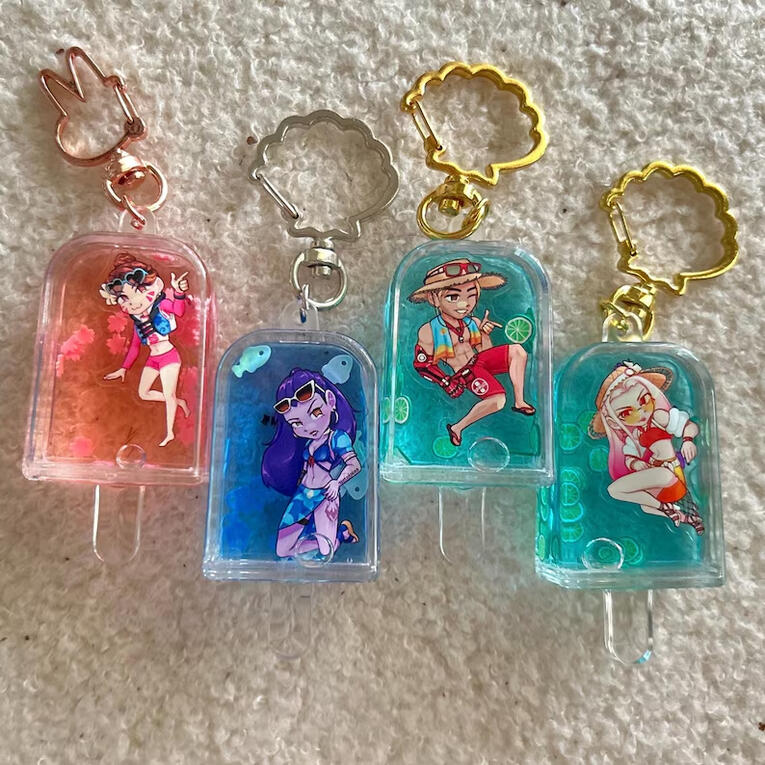 Summerwatch Popsicle Liquid Charms