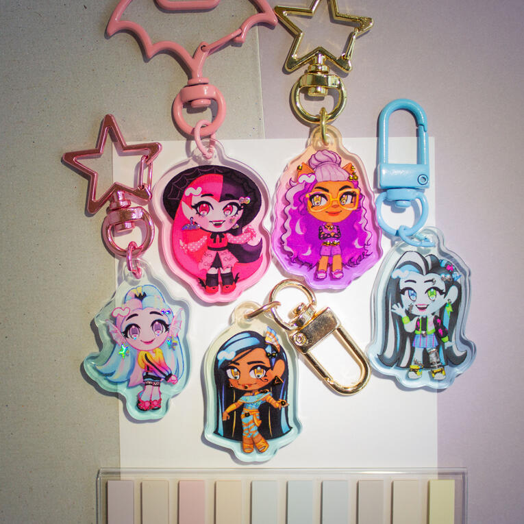 Out With the Old, in With the Boo Monster Ghoul Mini Charms
