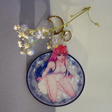 Original Character - Atlas Porcelain Charm
