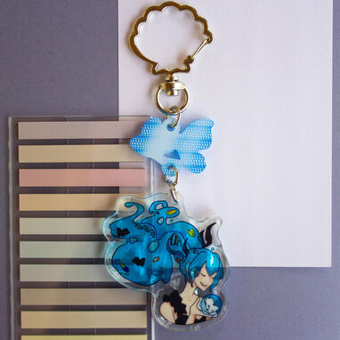 Deep Sea Girl Linked Charms