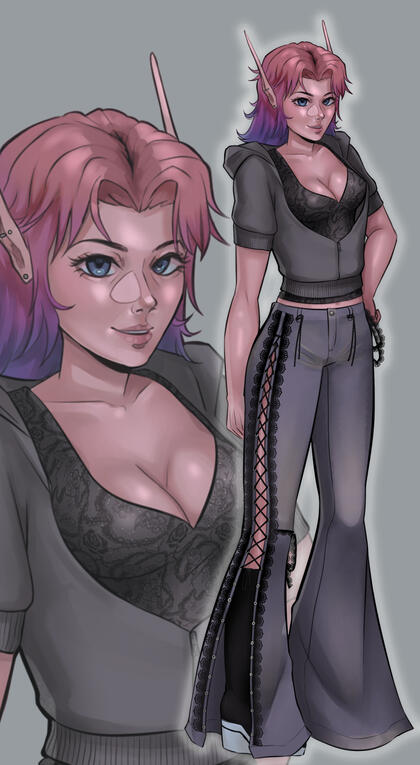 Original Character, Outfit swap